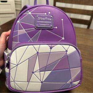 Purple Wall Loungefly Mini Backpack